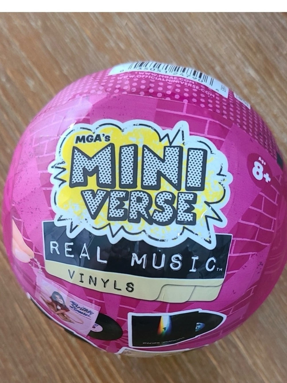 ShipsToday! Mini Verse Real Music Vinyl record Capsule - VINYLS